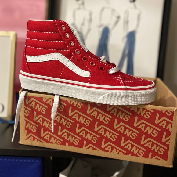 red vans old skool high top